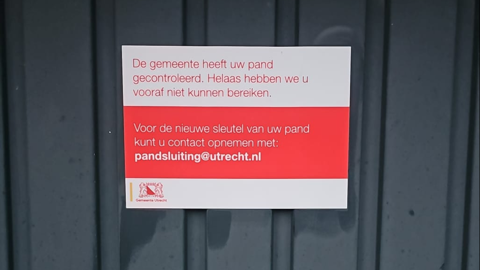 Angeliques garagebox werd opengeboord door gemeente en open achtergelaten: 'Ik viel van mijn stoel'