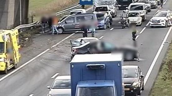 A12 weer helemaal vrij na ongeluk. A12 weer helemaal vrij na ongeluk.