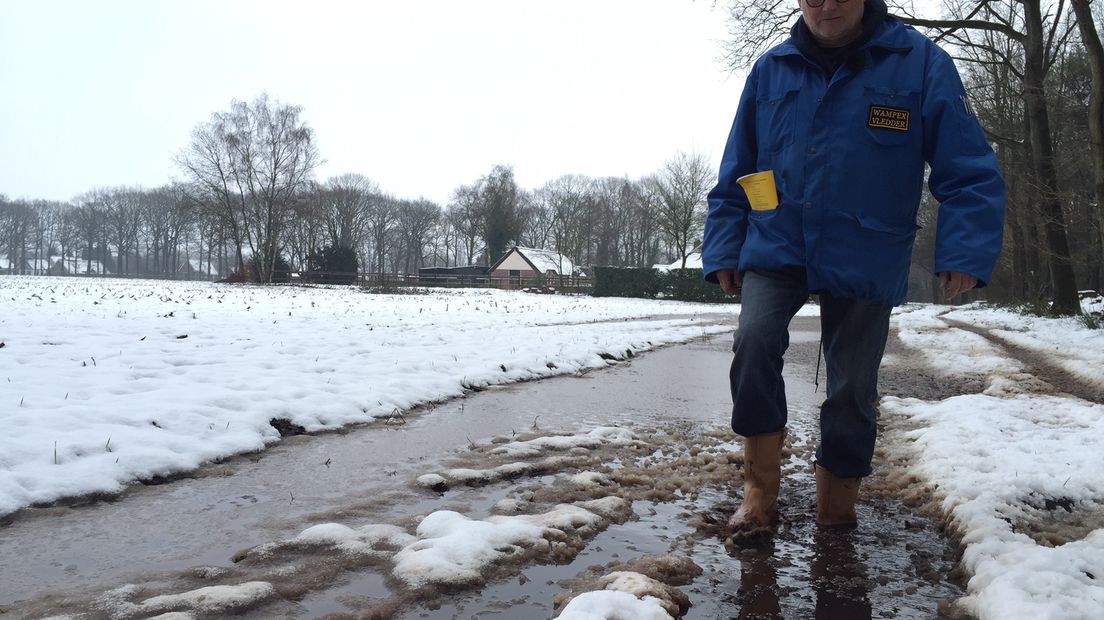 De route verkennen (Rechten: Frank Janssen / RTV Drenthe)