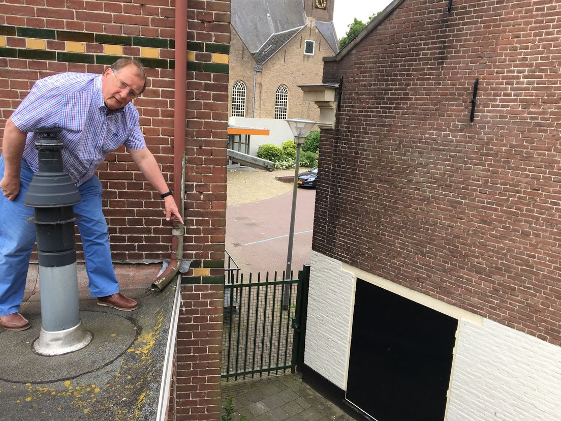 Schade aan de Dorpskerk