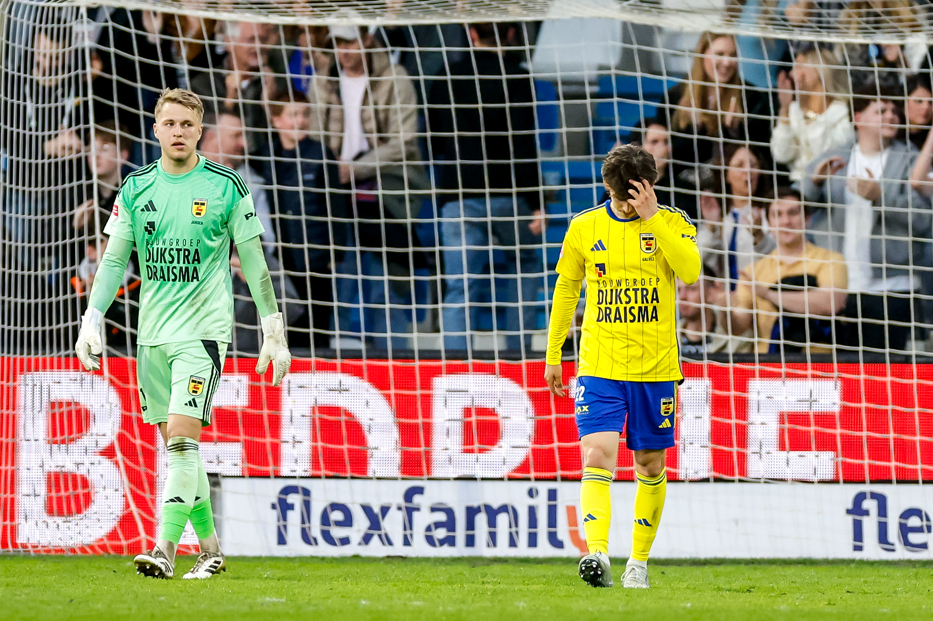 De spilers fan Cambuur hawwe de smoar yn