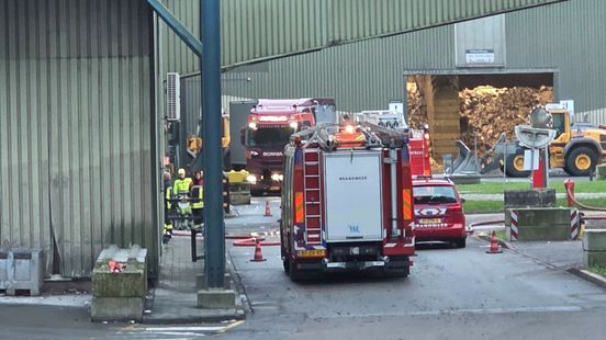 Brand bij Parenco in Renkum