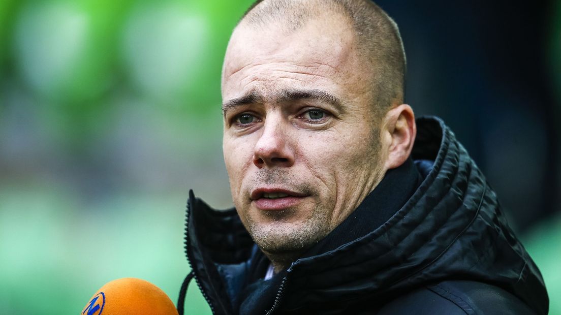 FC Groningen-trainer Danny Buijs.