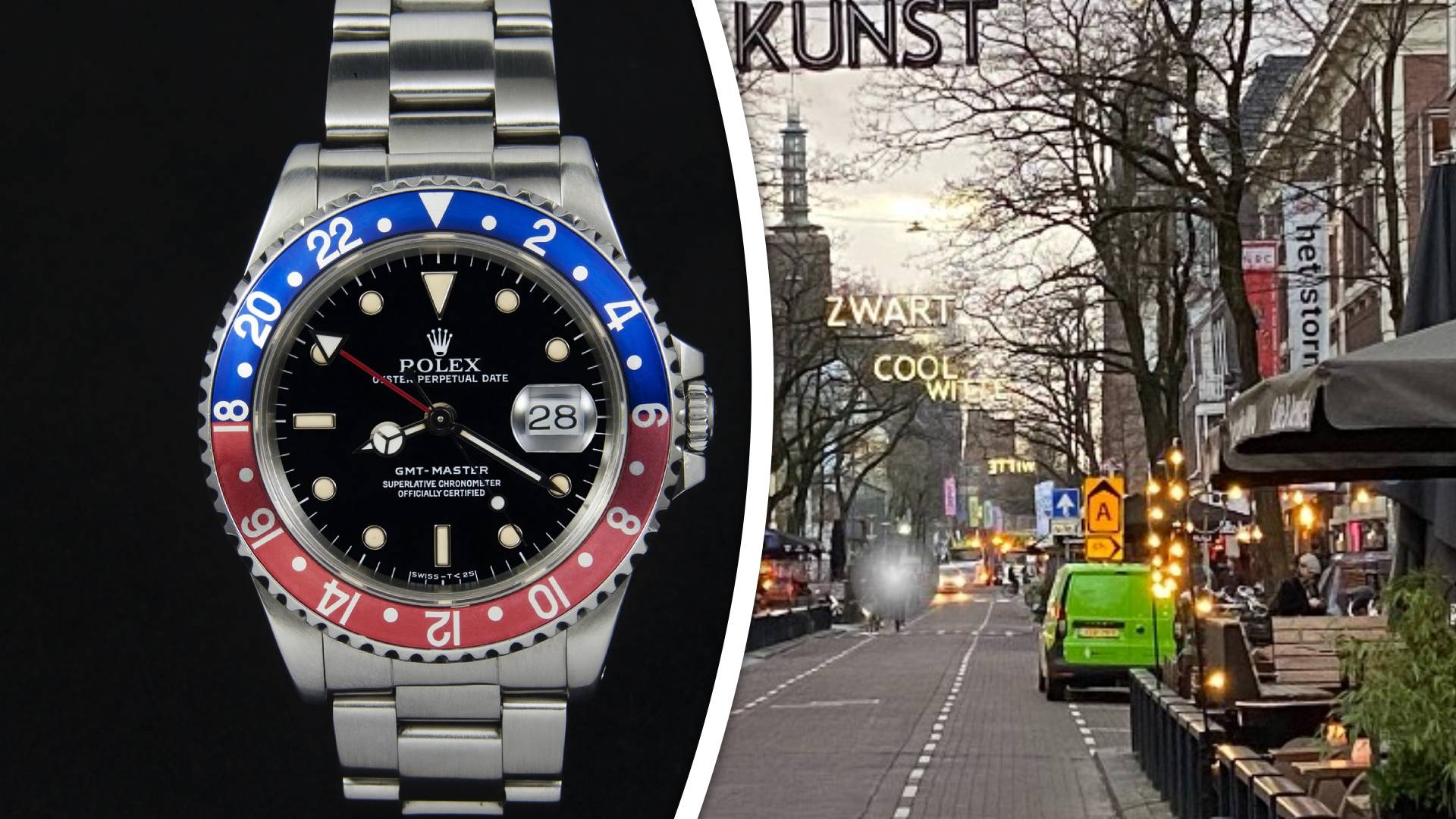 Na een gezellige avond in de Witte de Withstraat loopt het in een café uit de hand.