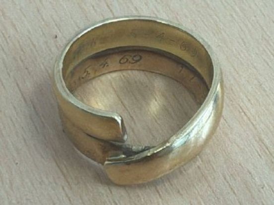 Wie trouwde op 5 april 1969? In Emmen gevonden ring zoekt eigenaar