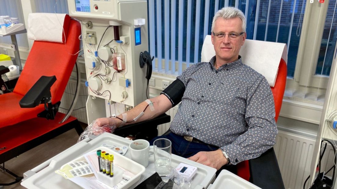 Reinder Dorenbos is plasmadonor