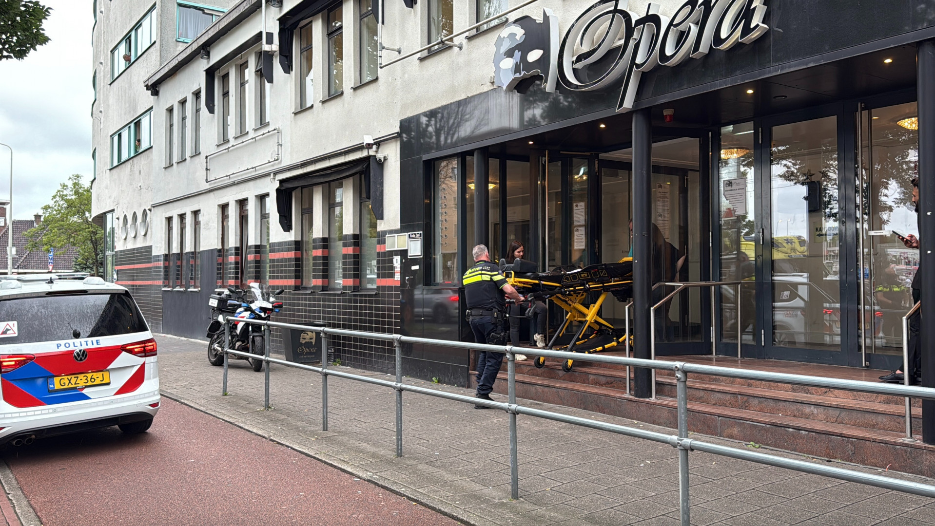 Bij de vechtpartij zijn vier mensen gewond geraakt