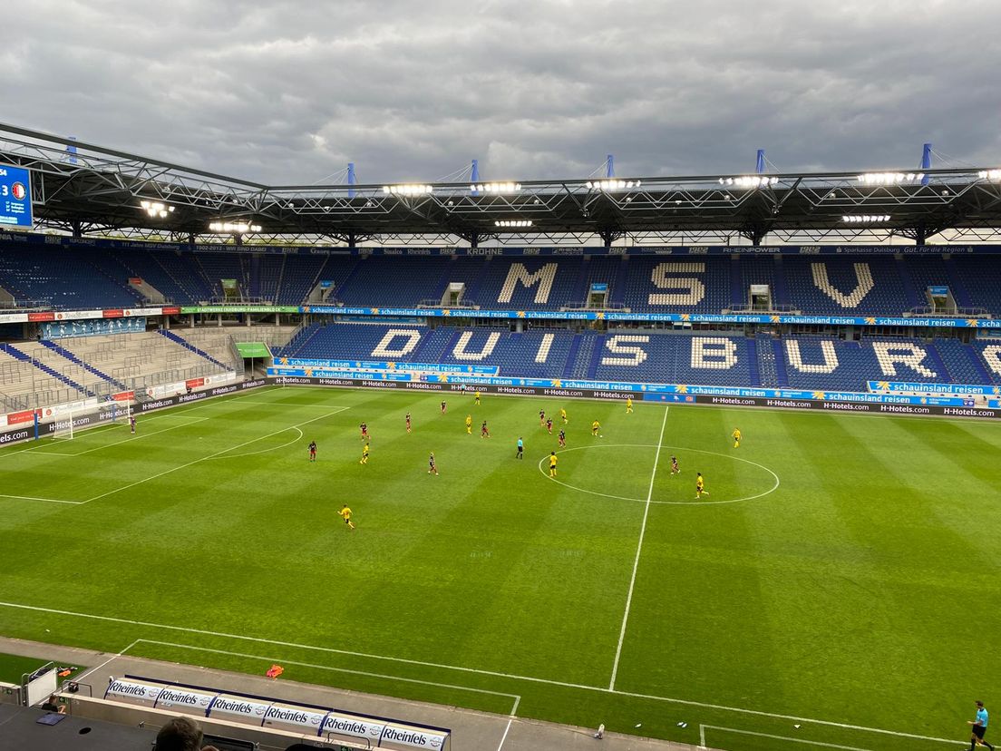 Feyenoord speelt het mini-toernooi in het stadion van MSV Duisburg
