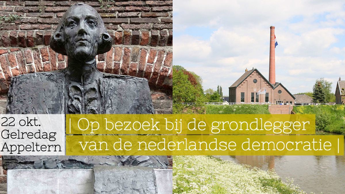 Het stoomgemaal in Appeltern draait op volle toeren tijdens Gelredag