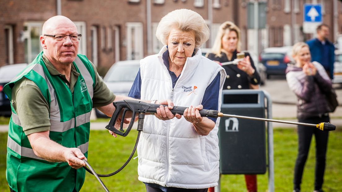 Het bezoek was een verrassing voor de IJsselsteiners.