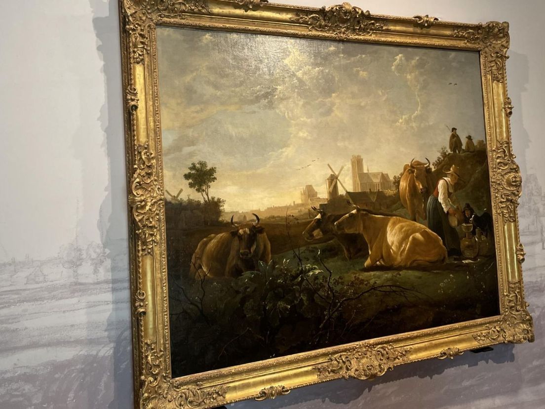 Schilderij van Albert Cuyp in Dordrechts Museum