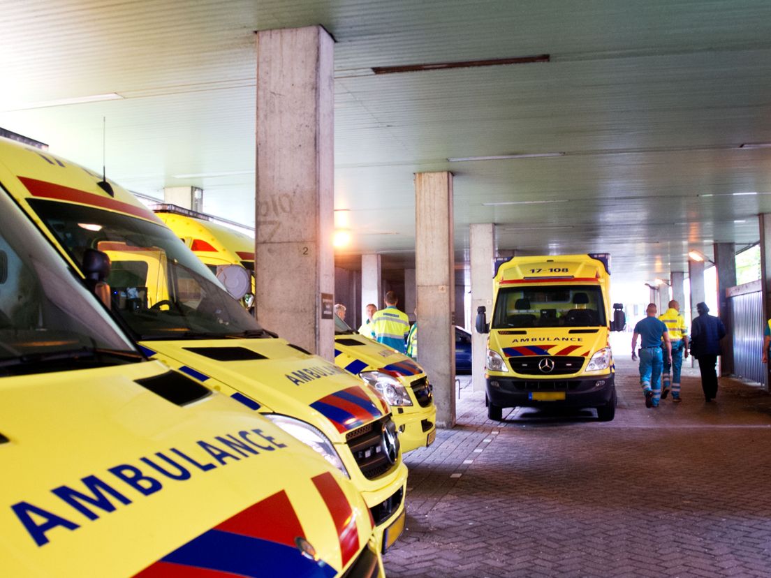 Ambulance Voertuigen Stockfoto