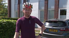Fietsen om geld in te zamelen voor het goede doel