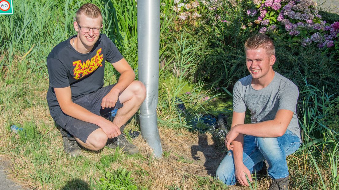 Rowin van der Arend en Arthur Langerak