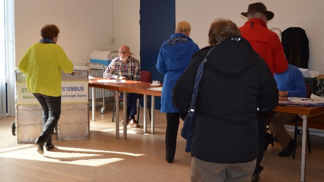 Stembureau in Roden (Rechten: Alex vd Molen. ditisroden.nl)