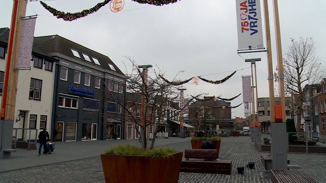 Winterkoorts in Terneuzen; met rolschaatsbaan in plaats van ijsbaan