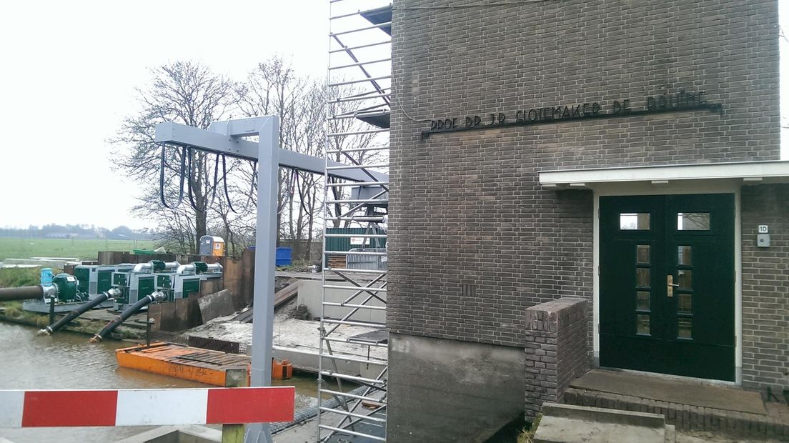 Monumentaal gebouw gemaal Gelderingen