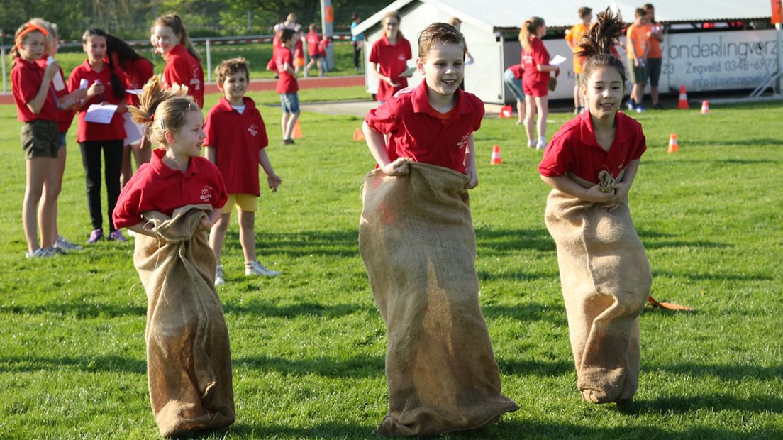 Koningsspelen in Woerden.