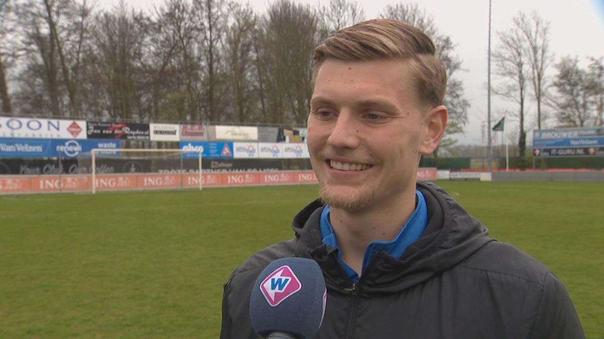 FC Lisse-verdediger Gijs de Bruin leeft mee met opnieuw zwaar geblesseerde Kevin van der Zwet