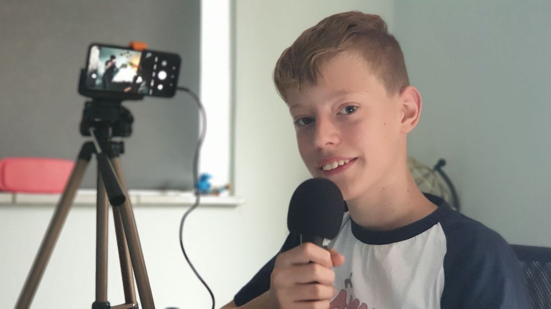 'Onbegrepen' Bram (12) maakt YouTube-serie over autisme (Rechten: RTV Drenthe/Dylan de Lange)