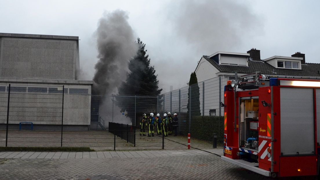 Brand Vechtstraat Enschede.
