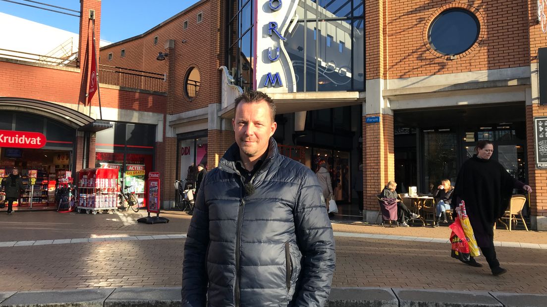 De noordelijke winkelpassage van 't Forum in Assen gaat mogelijk plat (Rechten: Margriet Benak / RTV Drenthe)
