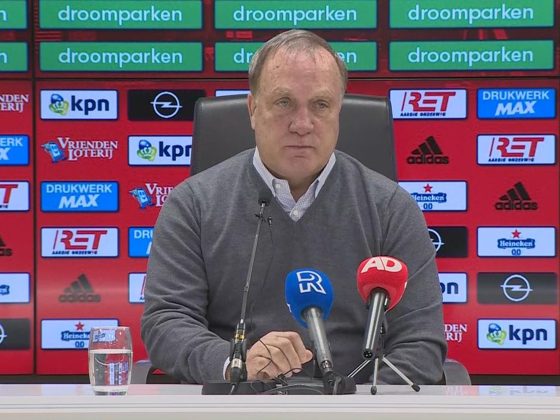 Feyenoord-trainer Dick Advocaat