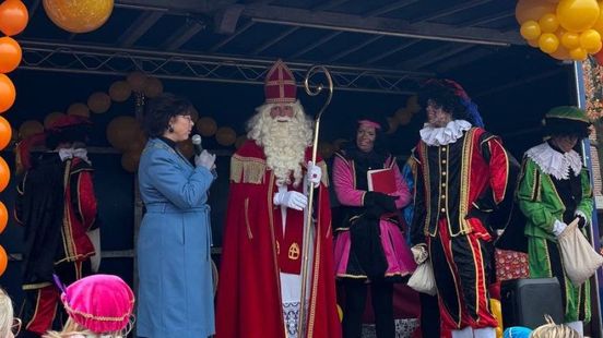 Speciale Glutenvrije Piet bij intocht Sinterklaas