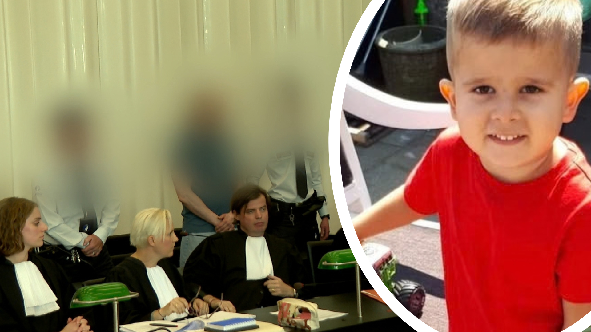 LEES TERUG: Rechtszaak over ontvoering en dood Dean (4) - verdachte Dave bekent doden Dean