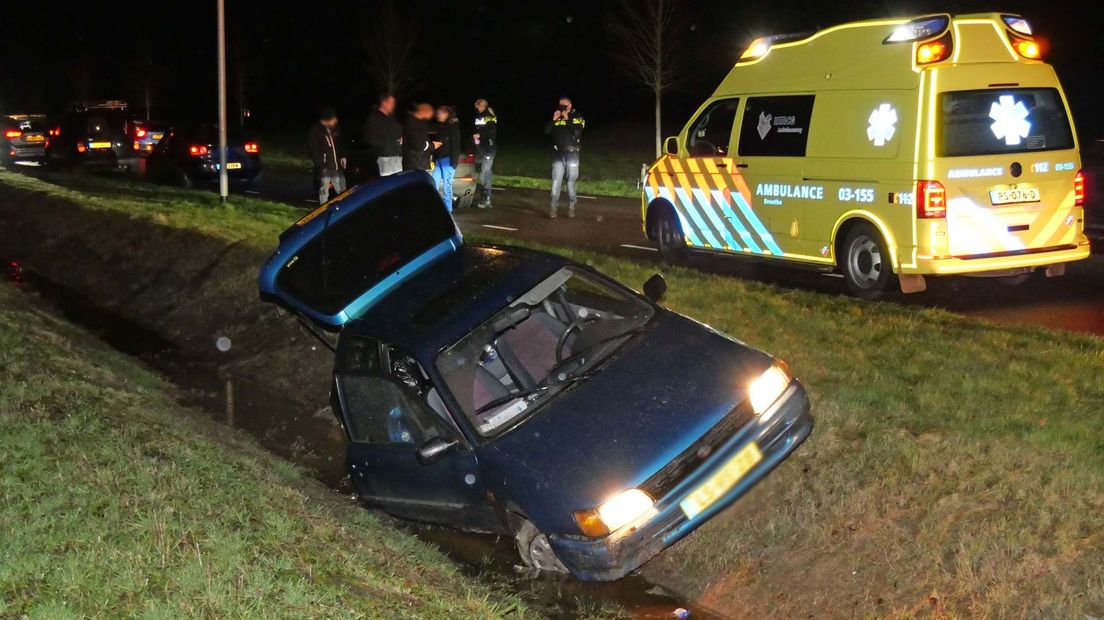 Er stonden meerdere auto's op de plaats van het ongeluk