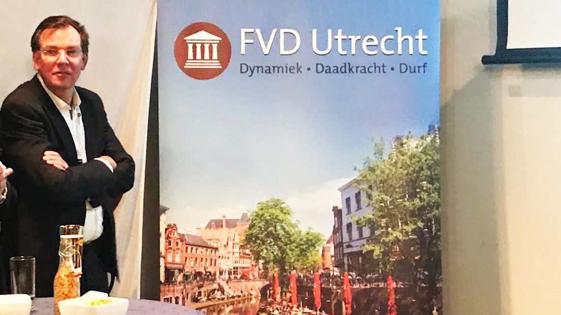 Wouter Weyers, fractievoorzitter FvD Utrecht
