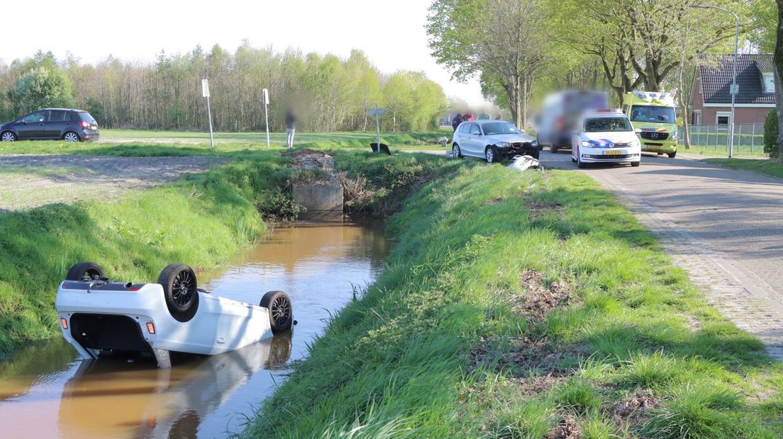 Beide bestuurders hoefden niet naar het ziekenhuis