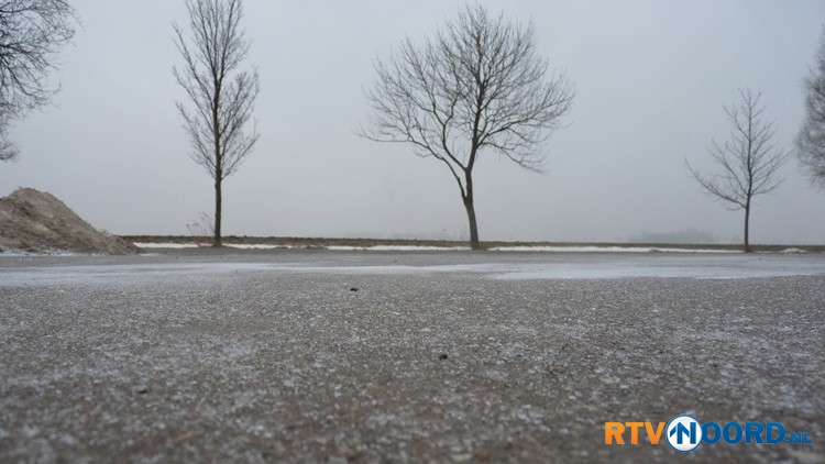 Verraderlijk Gladde Wegen In Groningen - RTV Noord