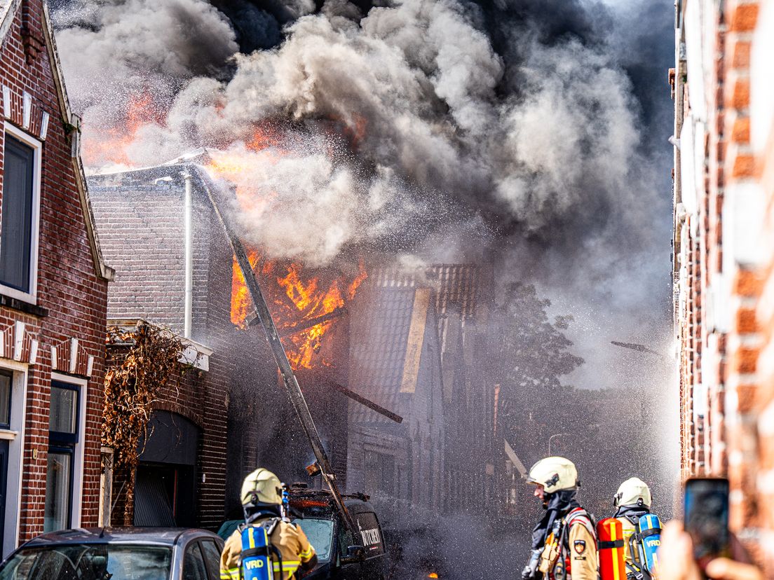 Week geleden brandde slagerij van Bert-Jan Lantinga helemaal af: 'Zijn ontzettend aangedaan'