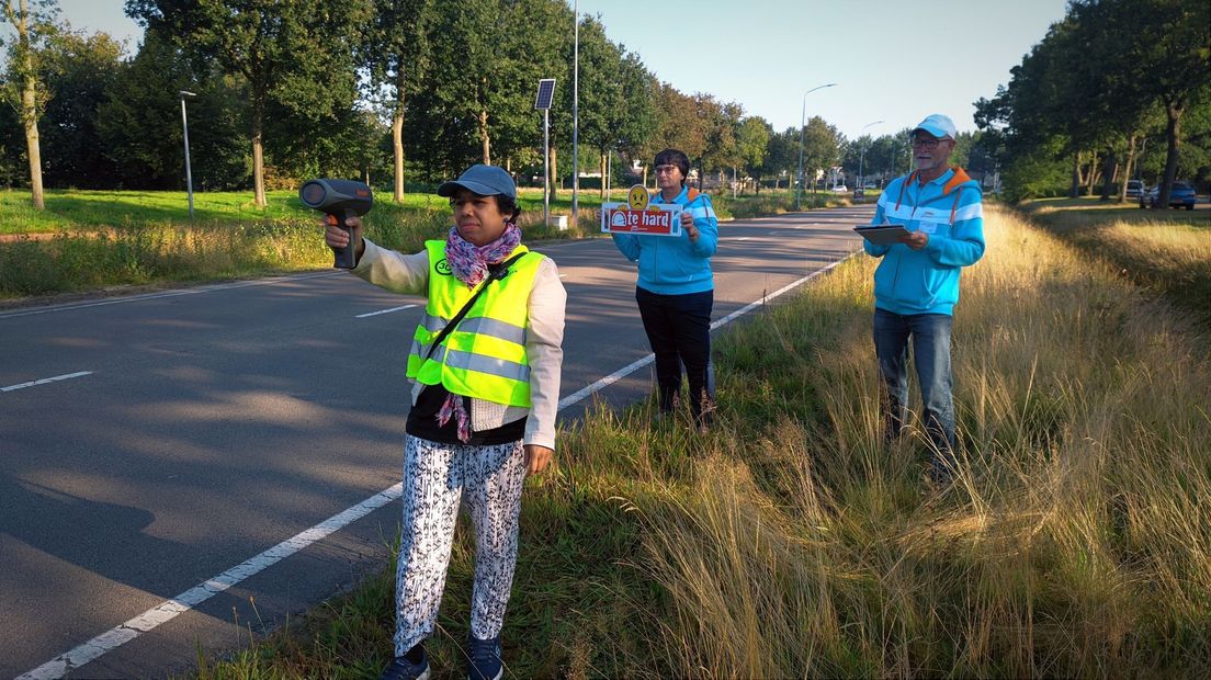 Snelheidscontrole in Assen