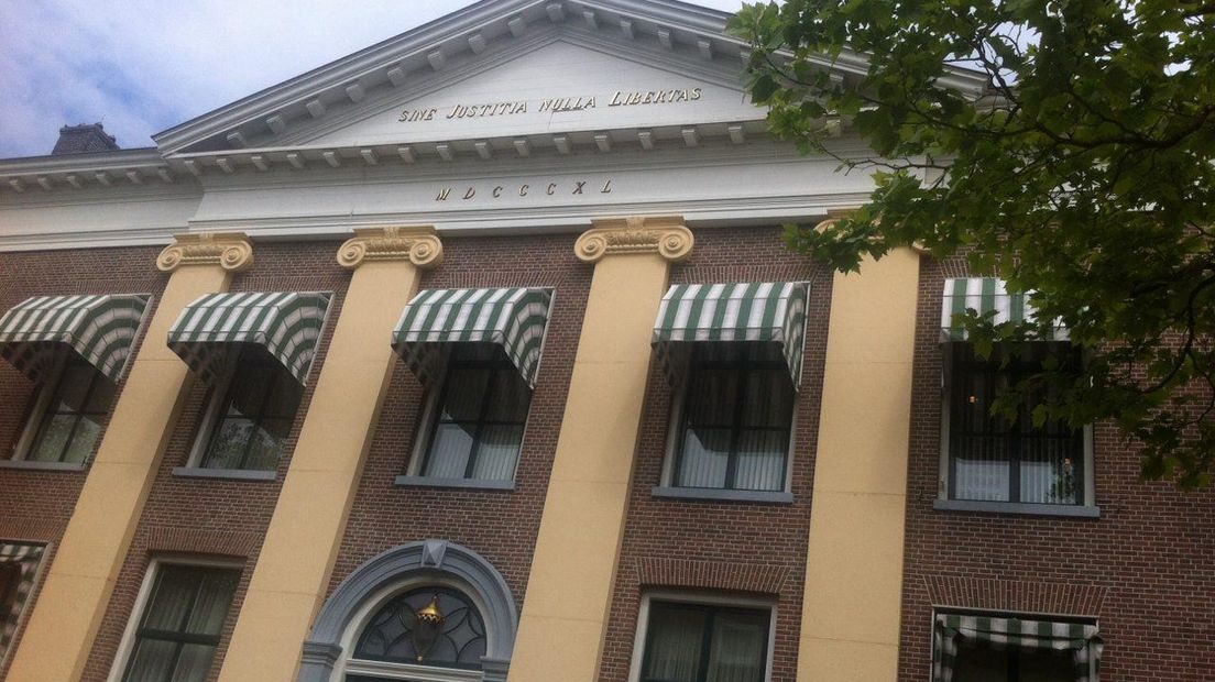 De rechtbank in Assen (Rechten: archief RTV Drenthe)