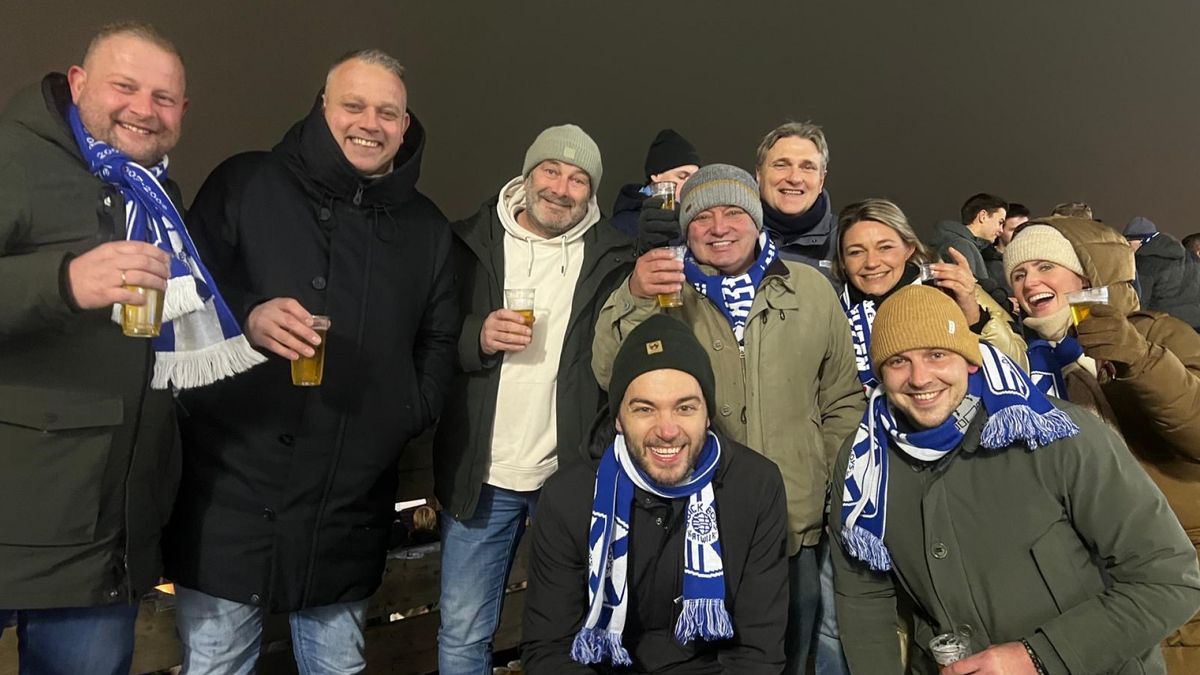Britse supporter vindt bij Quick Boys tweede voetballiefde: 'Sfeer als bij mijn eigen Portsmouth'