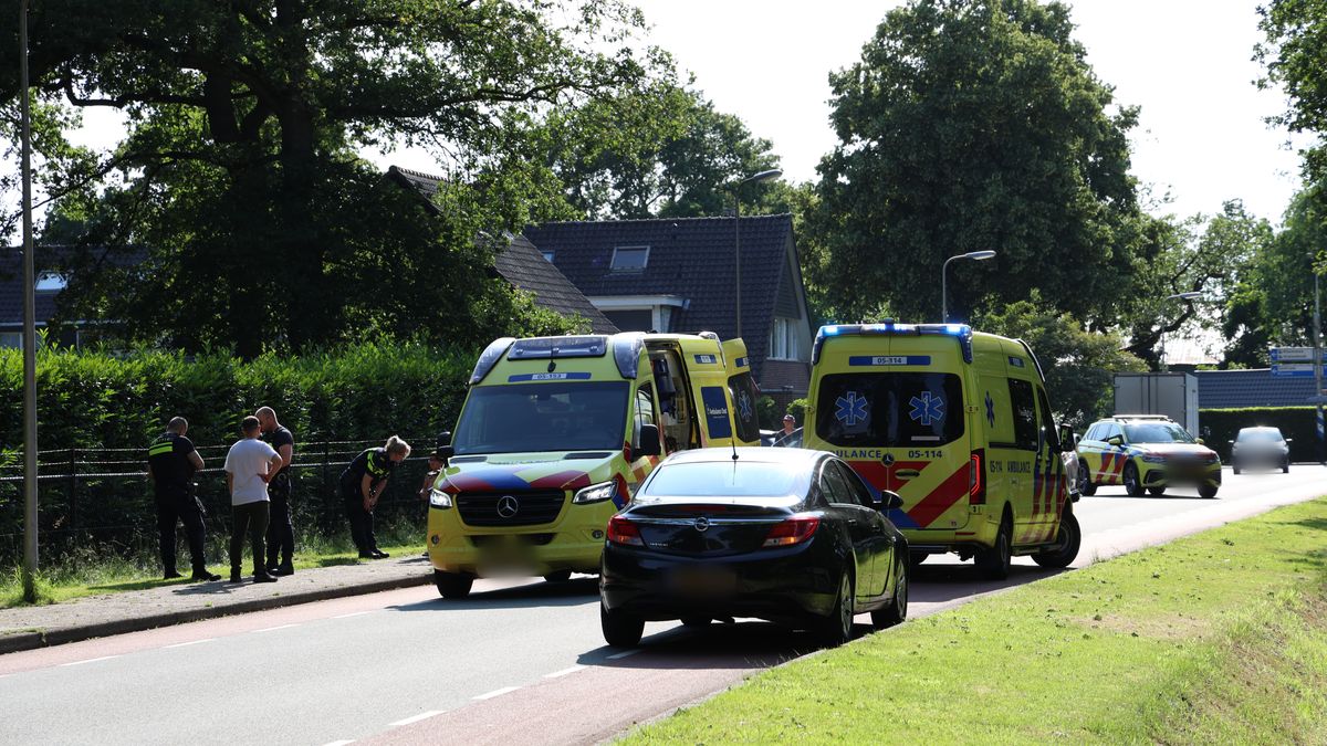 Fietser gewond bij botsing in Wierden