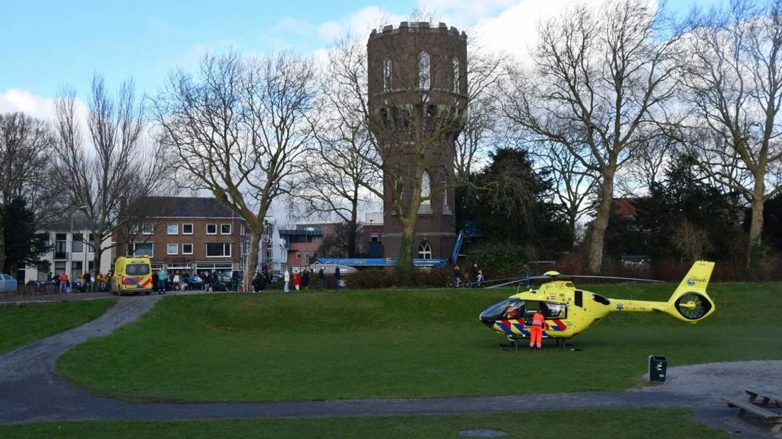 Traumahelikopter opgeroepen in Middelburg