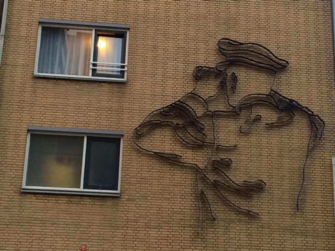 Muurkunstwerk Scheepvaartkwartier, Rotterdam.