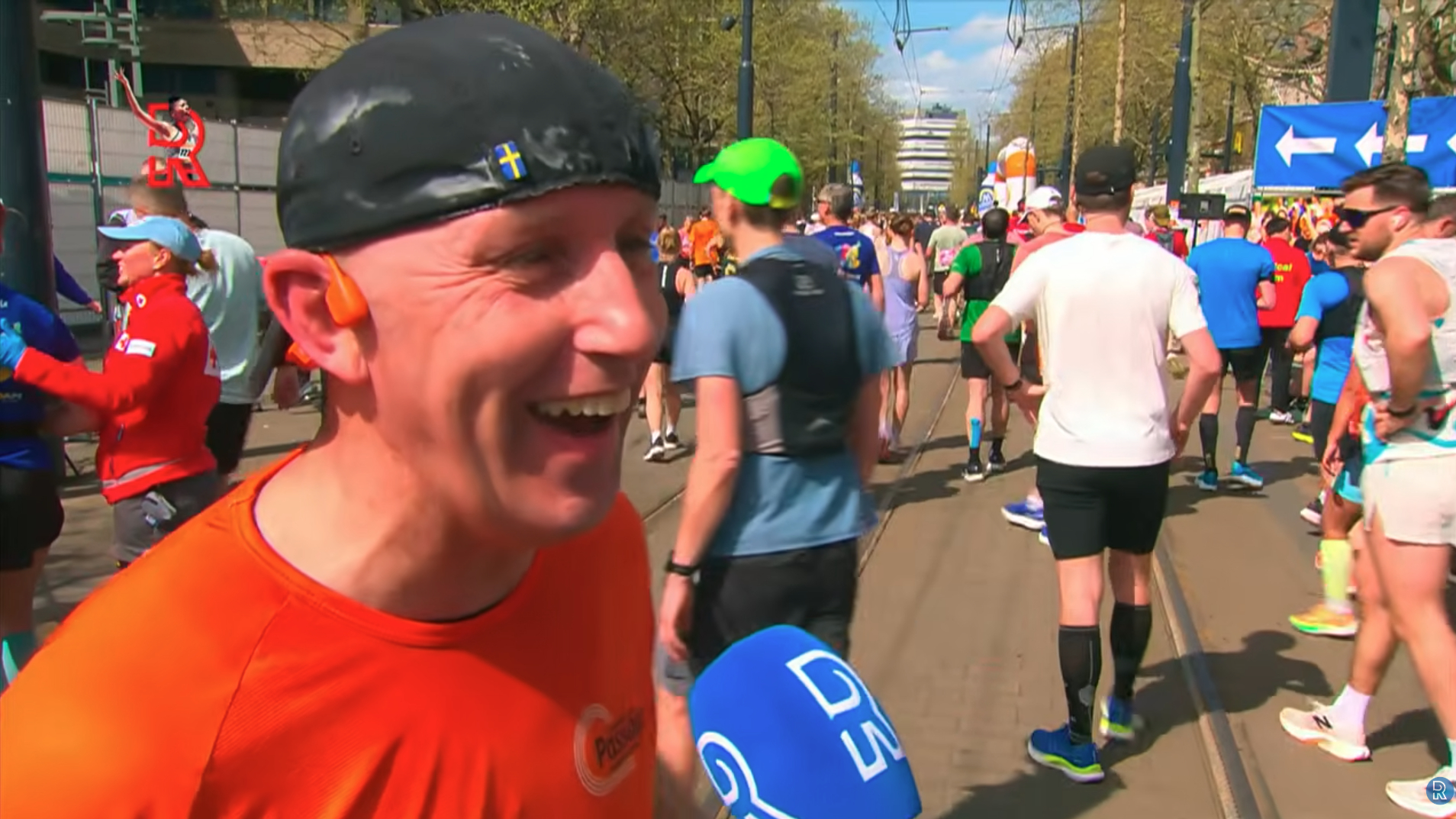 Xander kan niet eten en drinken, maar loop marathon