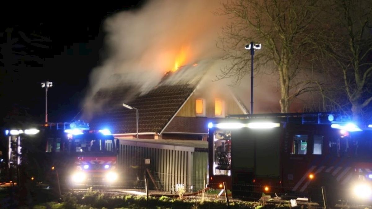 Woning Beerzerveld verwoest door brand