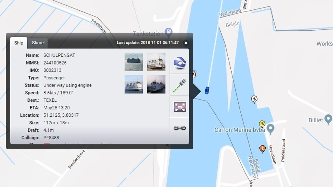 Laatste meters in Nederland