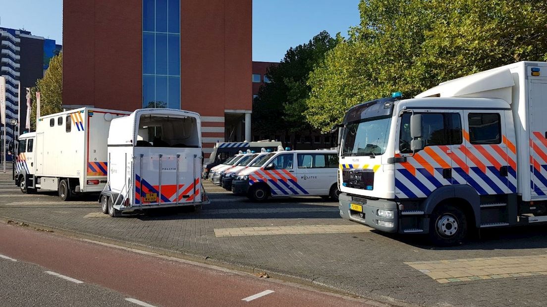 Politie paraat voor demonstraties Enschede