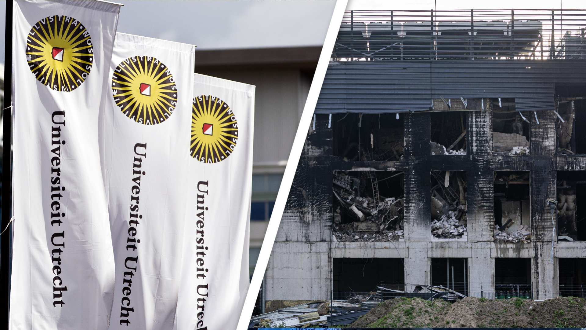 Nog onduidelijk of gebouwen Universiteit Utrecht maandag weer open kunnen
