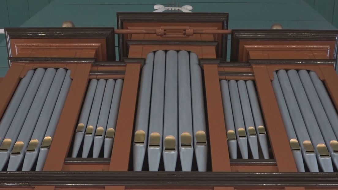 Het orgel in de Waterstaatskerk doet het weer