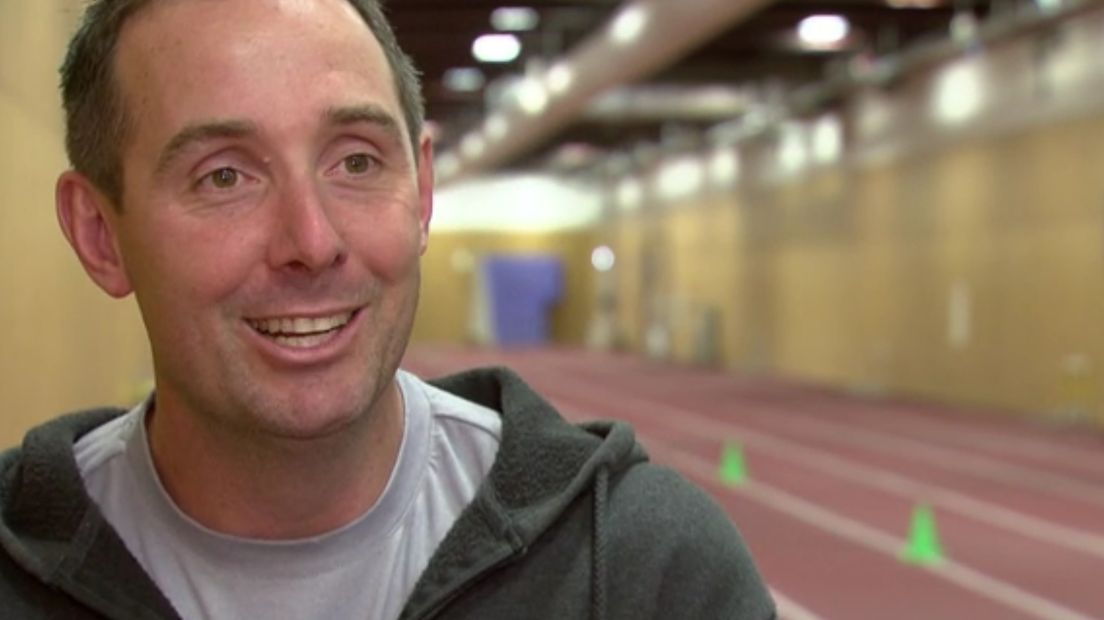 Sportcoach Bart Bennema (Rechten: archief RTV Drenthe)