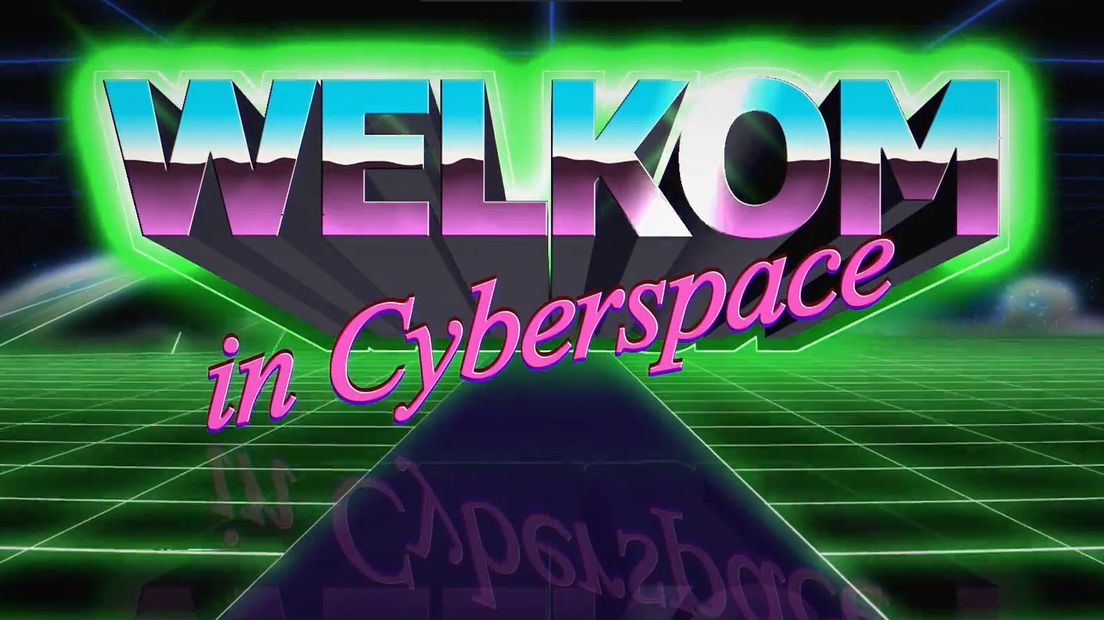 Het campagnebeeld van Welkom in Cyberspace