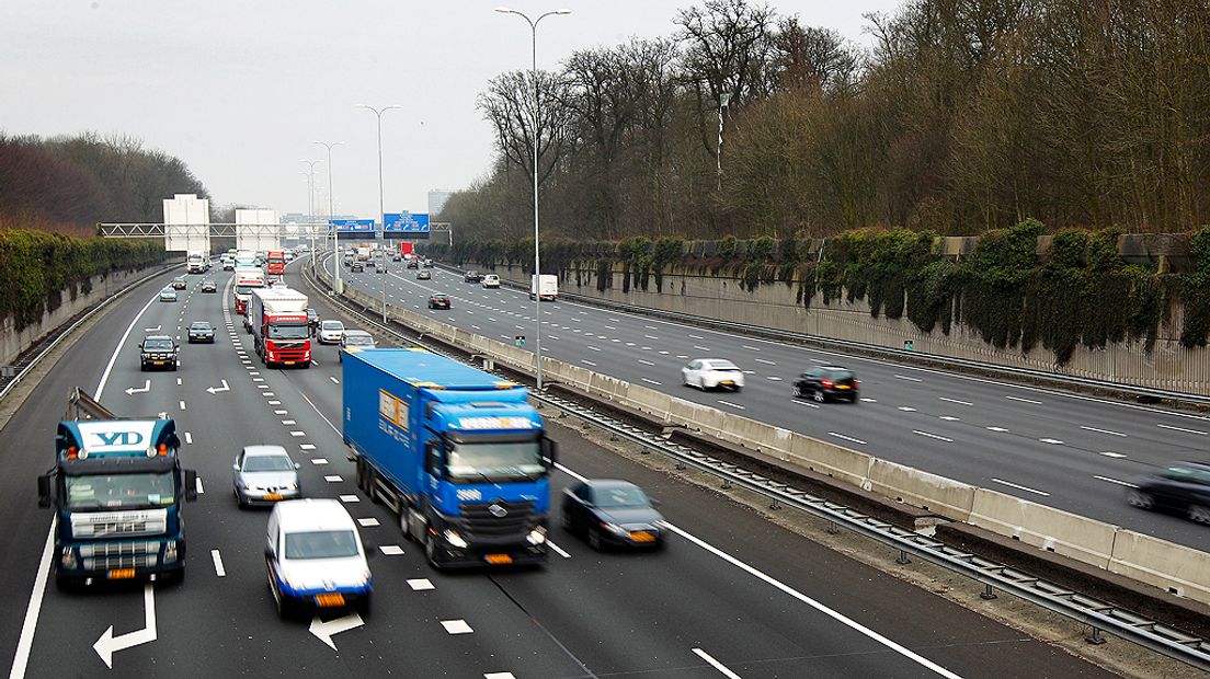 De A27 bij Amelisweerd