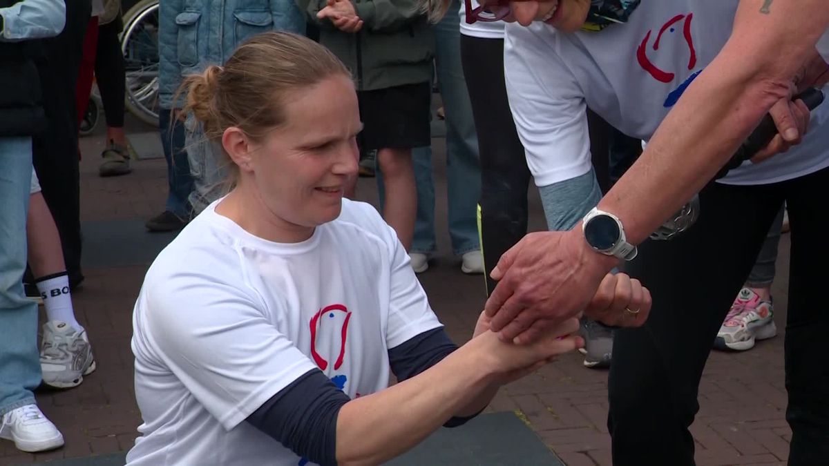 Het vrijheidsvuur in Leeuwarden was eventjes uit